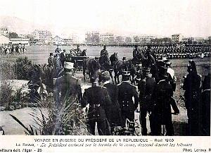 Alger - Champ de Manoeuvres - Visite President Loubet - 1903